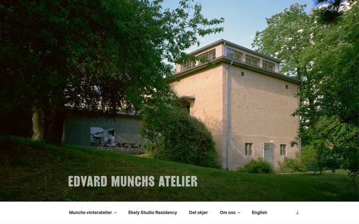 Captura de pantalla de edvard-munchs-atelier.no