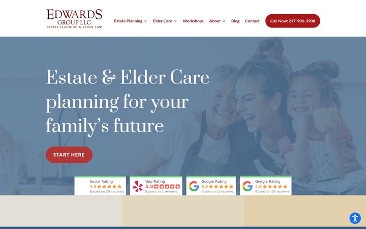 Screenshot of edwardsgroupllc.com