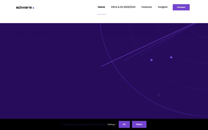 Screenshot di edware.fr