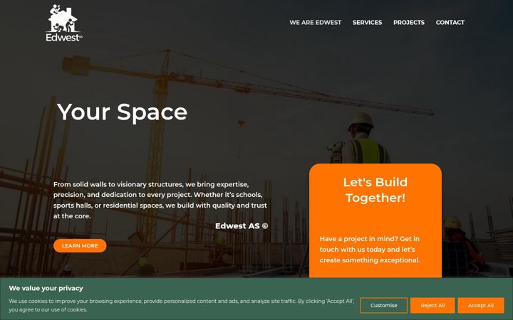 Screenshot of edwestas.com