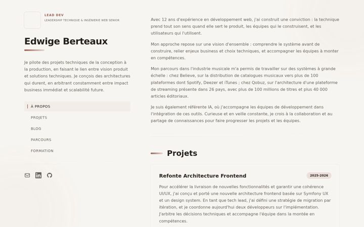 Screenshot di edwigeberteaux.fr