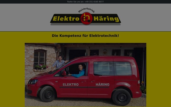 Screenshot van edwin-haering.de