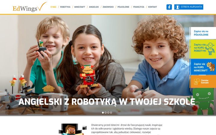 Screenshot of edwings.pl