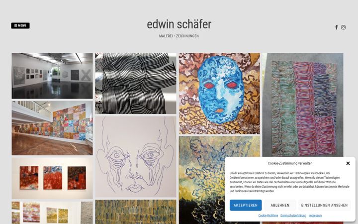 Screenshot van edwinschaefer.de