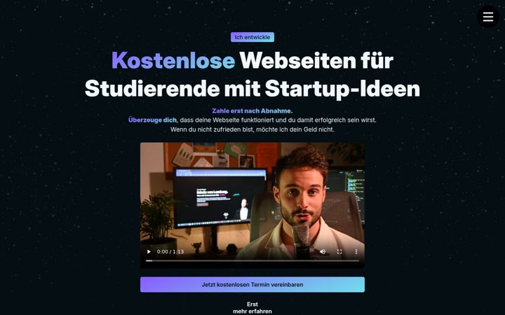 Screenshot of edwinvonlemberg.com