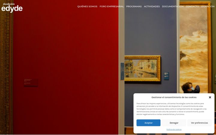 Screenshot of edyde.org