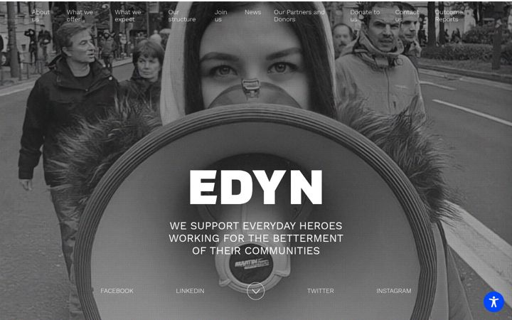 Screenshot of edyn.eu