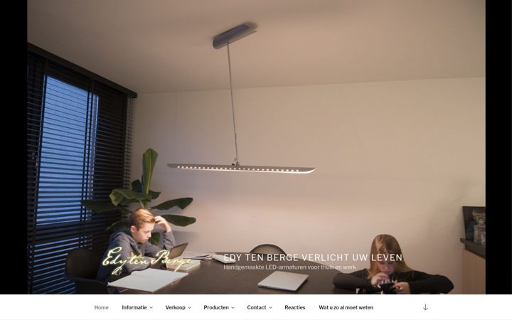 Screenshot of edytenberge.nl