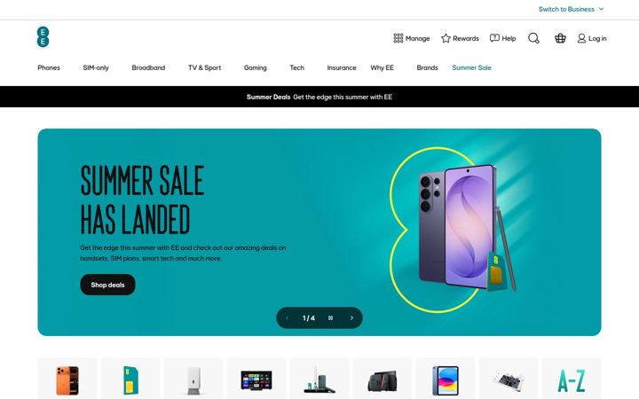Screenshot ta' ee.co.uk