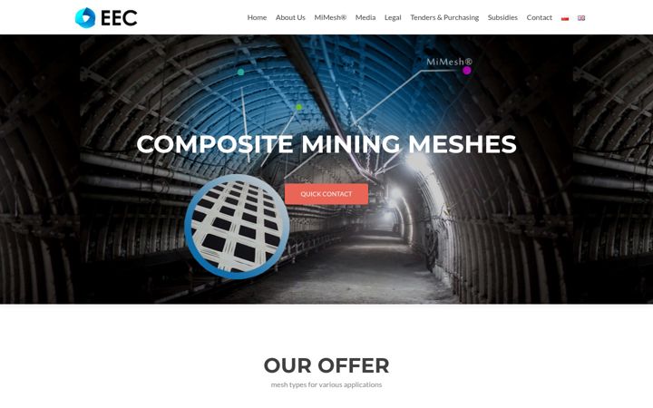 Screenshot of eec.com.pl
