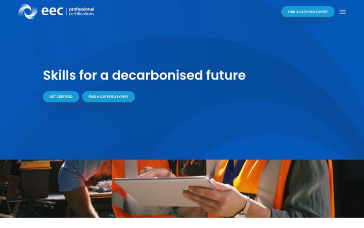 Screenshot ta' eeccertified.org.au