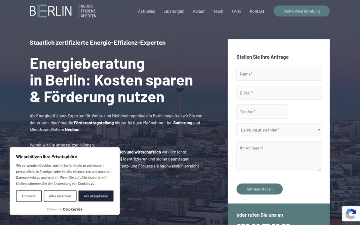 Screenshot of eee.berlin