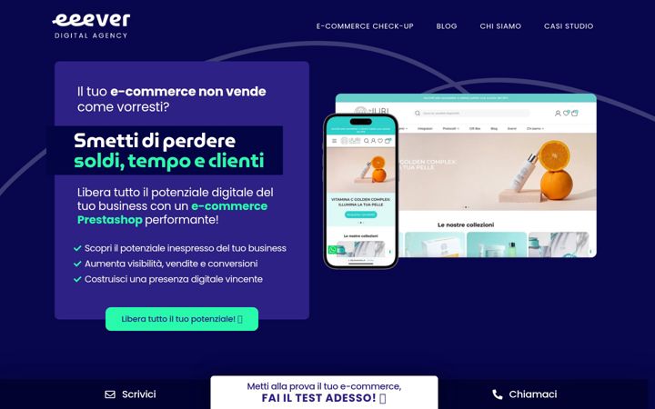 Screenshot of eeever.it