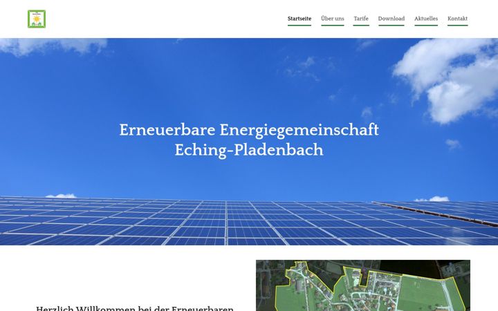 Captura de ecrã de eeg-eching-pladenbach.at