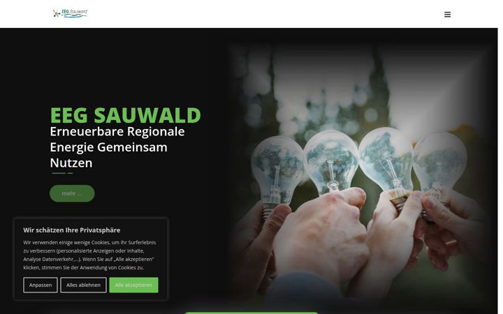 Captura de ecrã de eeg-sauwald.at