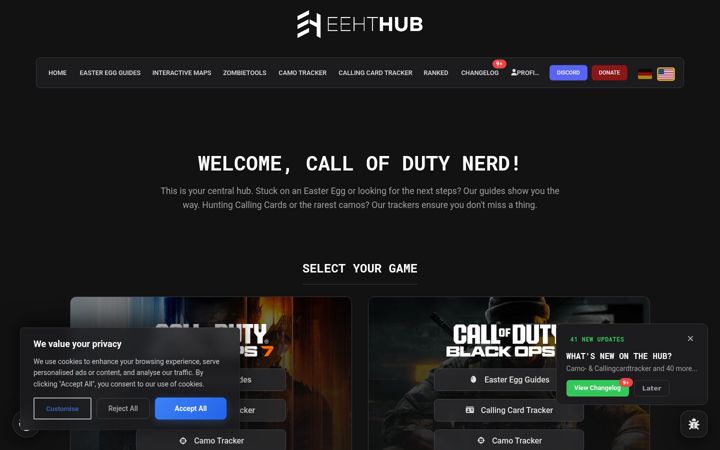 Screenshot of eeht.ch