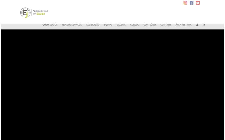 Skærmbillede af eejauditoriaemsaude.com.br
