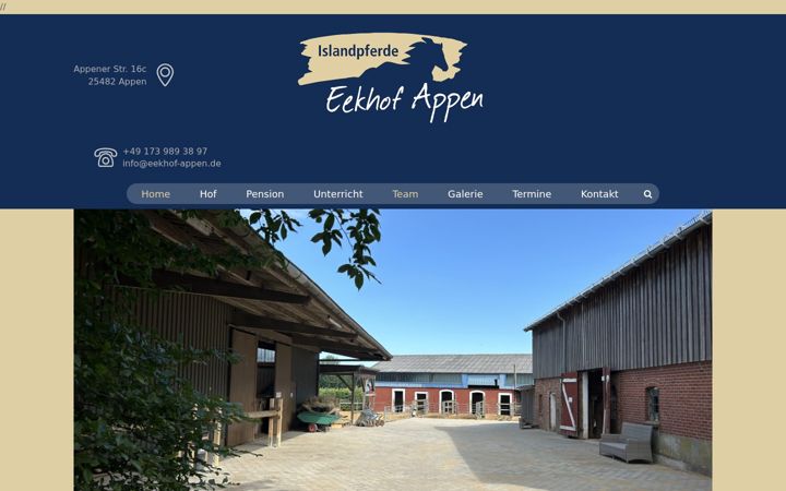 Screenshot di eekhof-appen.de