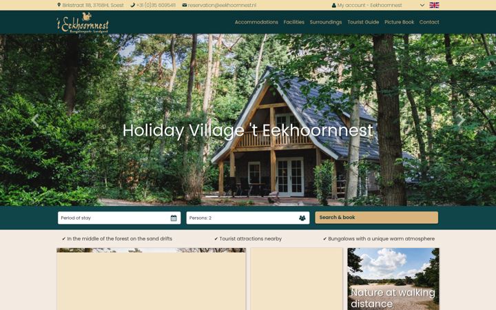 Screenshot of eekhoornnest.com