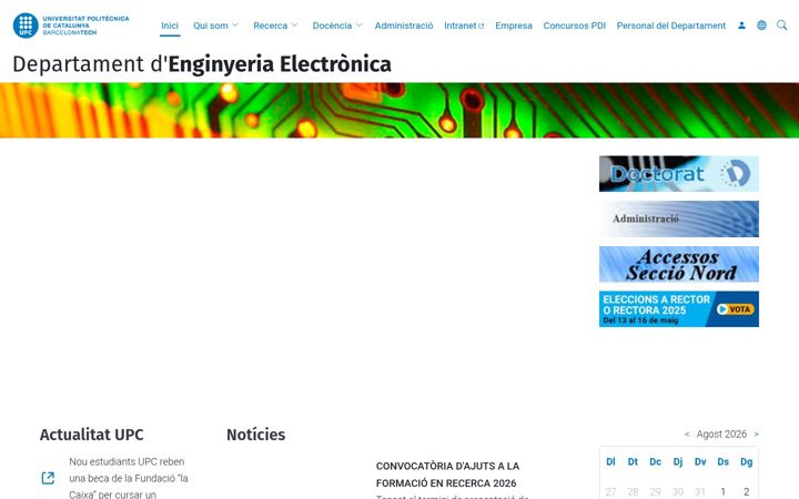 Ekraanipilt saidist eel.upc.edu