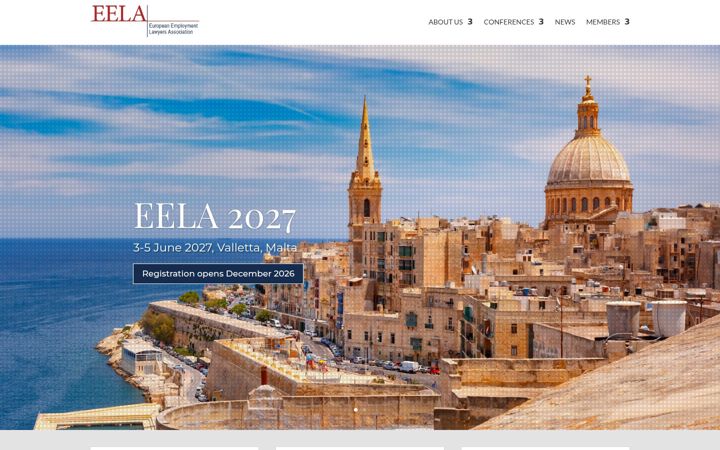 Screenshot of eela.org