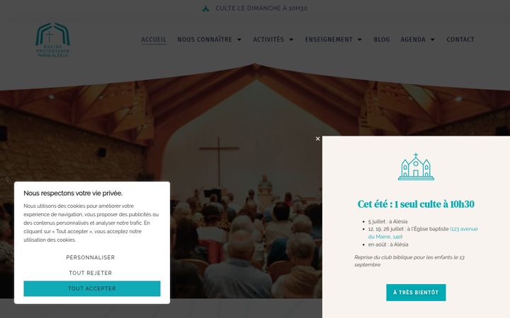 Snímek obrazovky eelparis.org