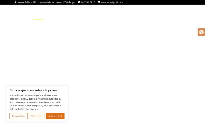 Screenshot di eema-aube.fr