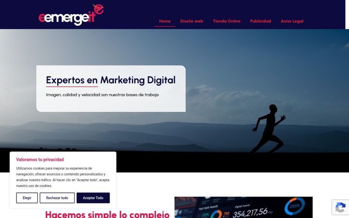 Screenshot of eemergeit.com