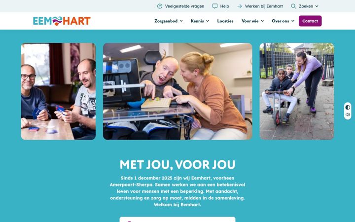 Screenshot di eemhart.nl