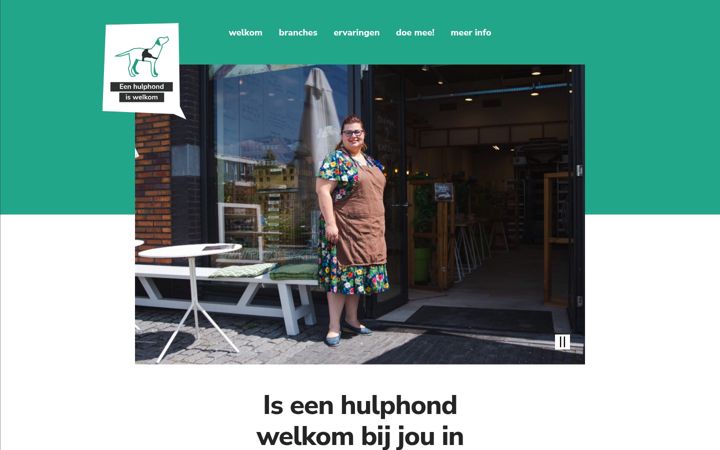 Screenshot ta' eenhulphondiswelkom.nl
