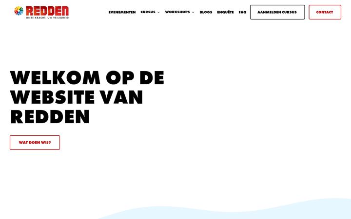 Screenshot of eenlevenredden.nl