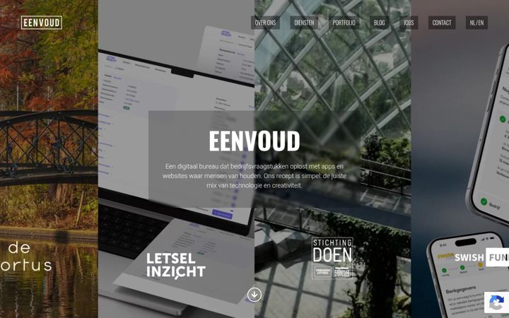 Screenshot of eenvoud.nl