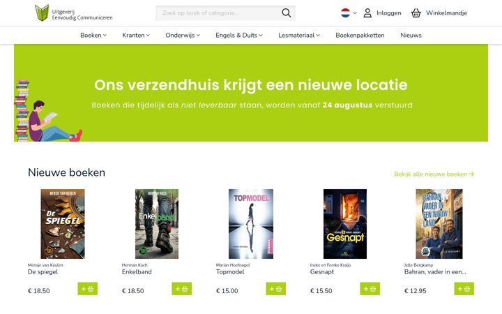Snímek obrazovky eenvoudigcommuniceren.nl