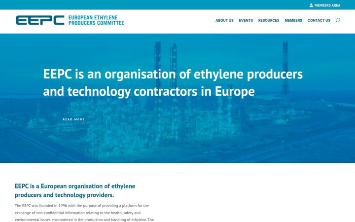 Captura de pantalla de eepc-eu.org