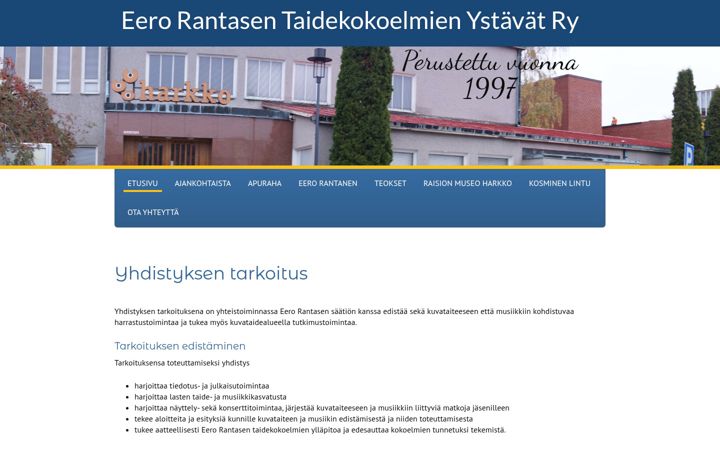 Snímek obrazovky eerorantasentaide.org