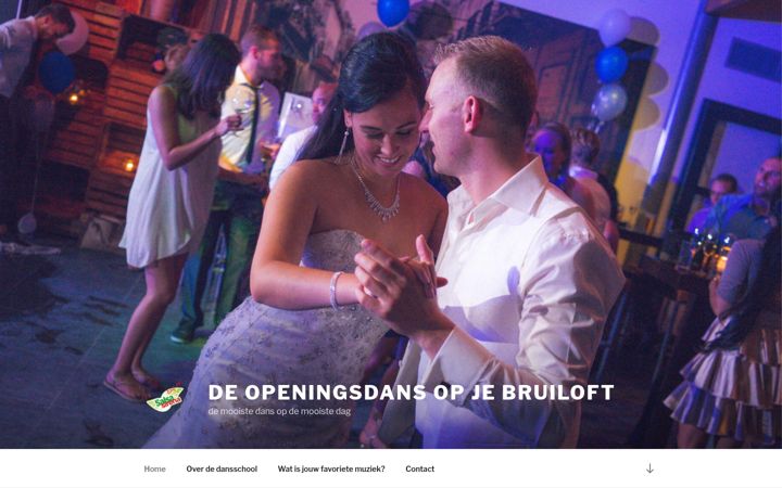 Screenshot di eerstedans.nl
