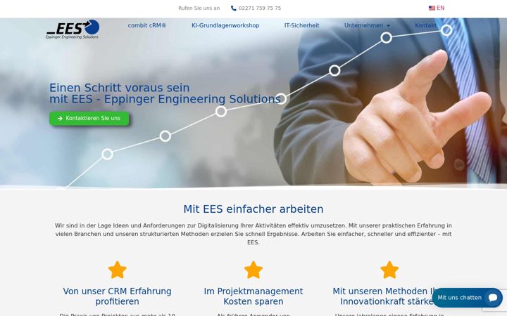 Screenshot di ees-engineering.de