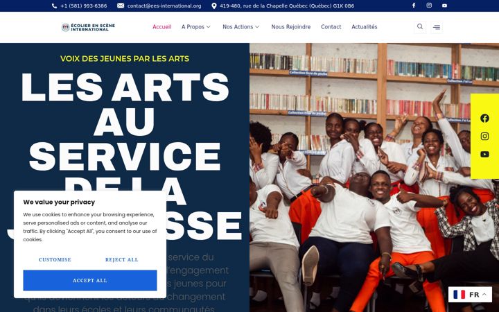 Screenshot of ees-international.org