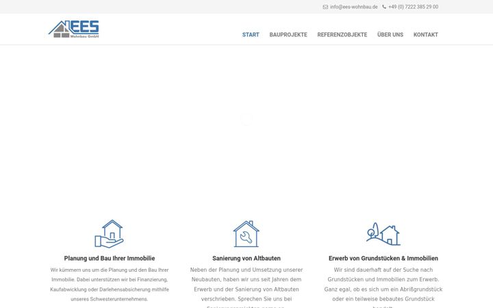 Screenshot di ees-wohnbau.de
