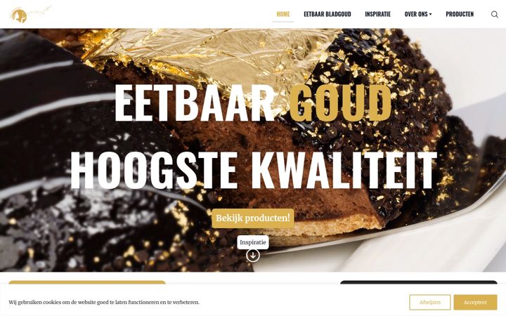 Snímek obrazovky eetbaargoud.nl