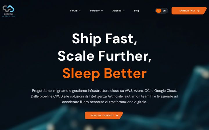 Screenshot of eetech.it