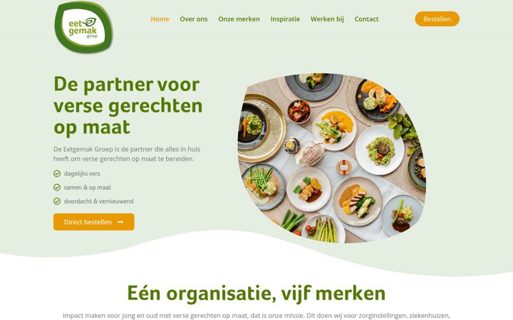 Screenshot of eetgemakgroep.nl
