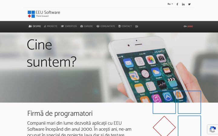 Snímek obrazovky eeusoft.ro