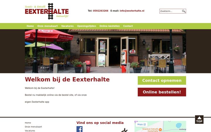 Screenshot of eexterhalte.nl
