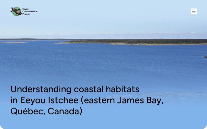 Екранна снимка на eeyoucoastalhabitat.ca