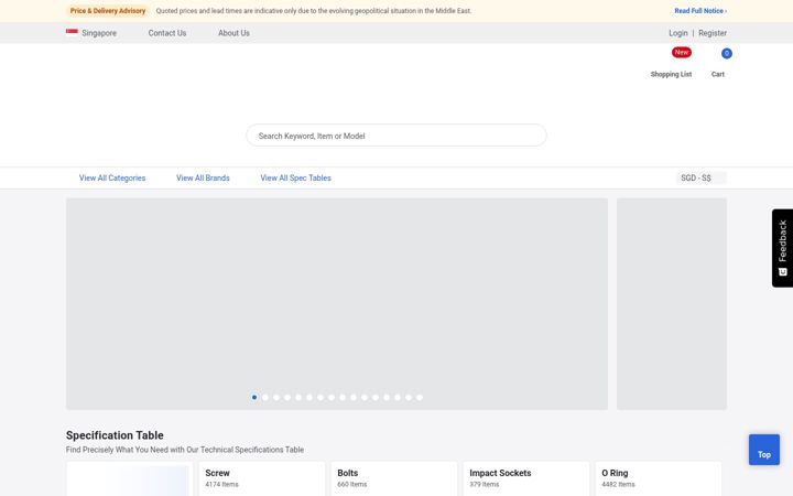 Screenshot of eezee.sg