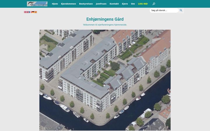 Ekraanipilt saidist ef-enhjoerningen.dk