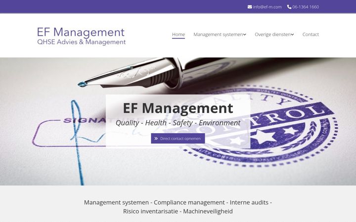 Screenshot of ef-m.com