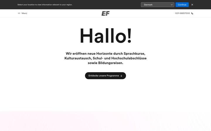 Screenshot of ef.de