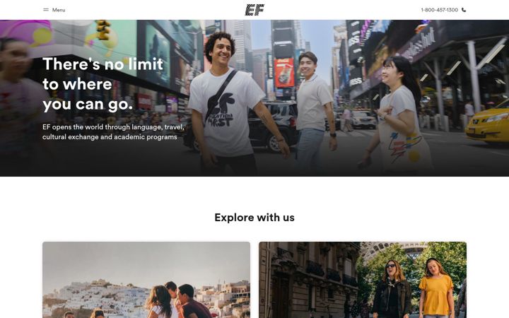 Screenshot of ef.edu